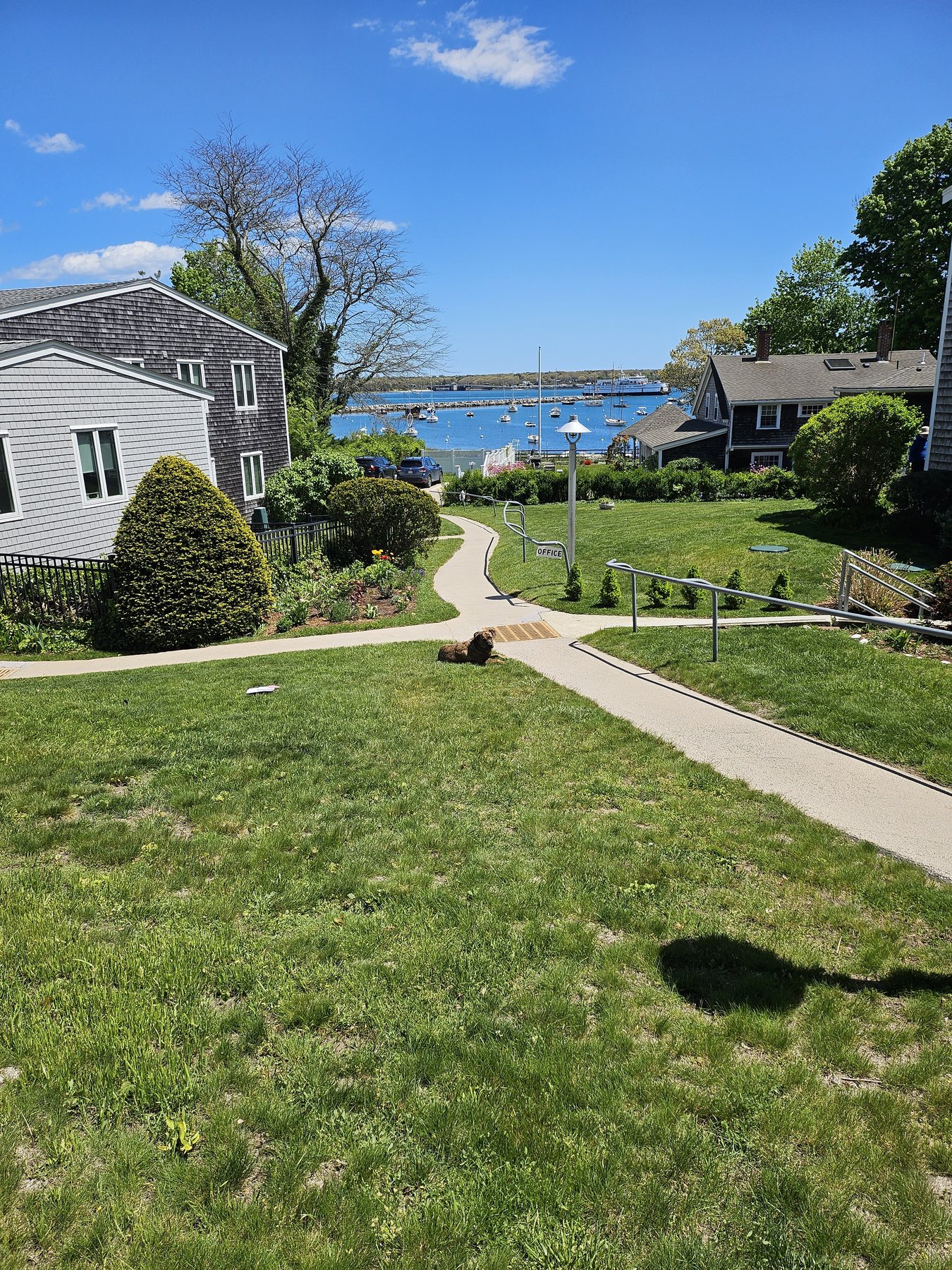 Havenside exterior and garden
